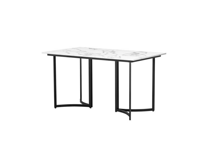 Gotagee Esstisch Bistrotisch Küchentisch Restaurant Frühstückstisch Moderner Tisch, verstellbare Füße für Esszimmer und Küche von Gotagee