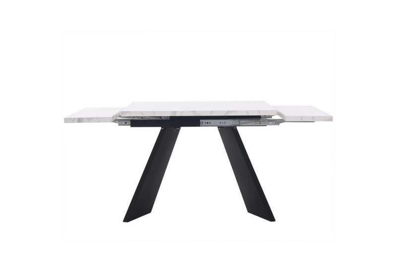 Gotagee Esstisch Teleskoptisch 99-159×74cm Ausziehbarer Küchentisch Wohnzimmertisch, Tischplatte mit Flache Tischbeine. von Gotagee