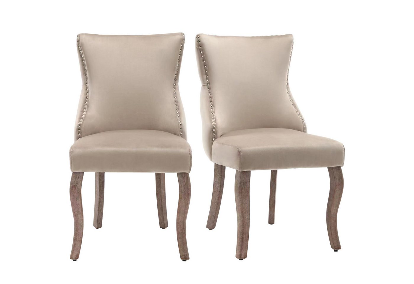 Gotagee Esszimmerstuhl Einzelstuhl Beige Wohnzimmerstuhl Stuhlset Polsterstuhl Samt Gotagee Esszimmerstuhl Einzelstuhl Beige Wohnzimmerstuhl Stuhlset Polsterstuhl Samt von Gotagee