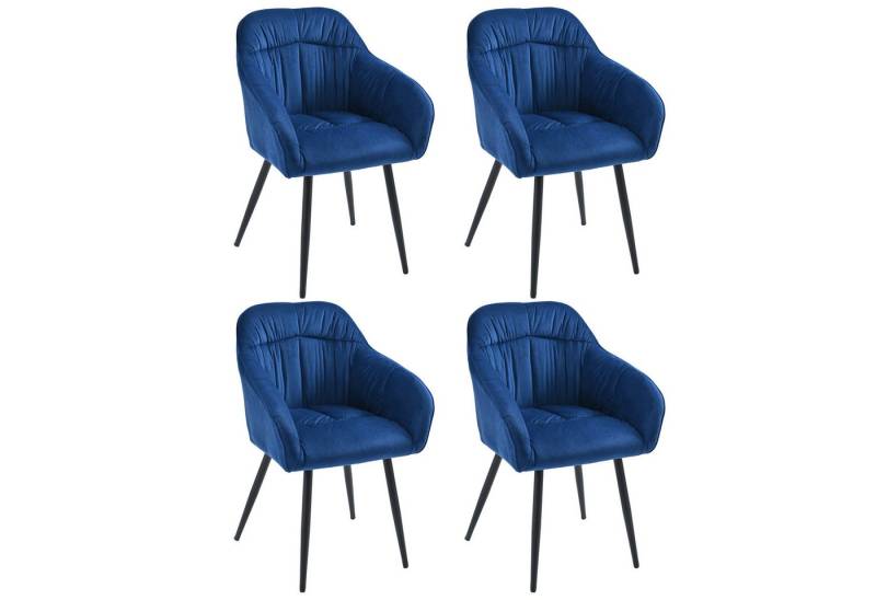 Gotagee Esszimmerstuhl Einzelstuhl Polsterstuhl-Set Samt Küchenstuhl Wohnzimmer Stühle von Gotagee