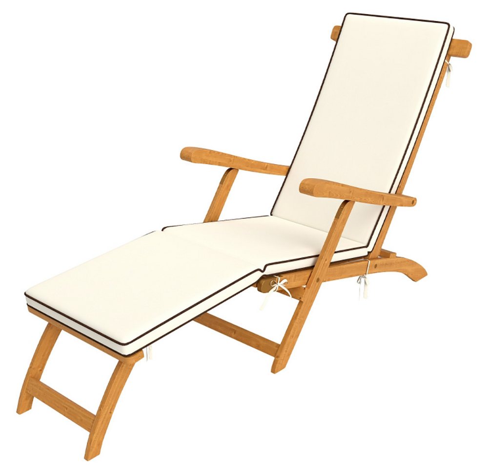 Gotagee Faltstuhl Ergonomische Gartenliege Holz klappbar mit Matratze und Fußstütze, für Garten Urlaub Outdoor Strand Pool. Gotagee Faltstuhl Ergonomische Gartenliege Holz klappbar mit Matratze und Fußstütze, für Garten Urlaub Outdoor Strand Pool. von Gotagee