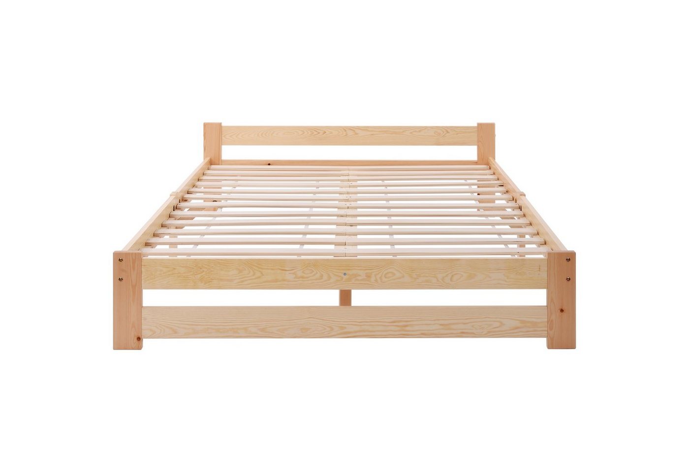 Gotagee Holzbett Massivholzbett Futonbett Natur Bett Einzelbett Doppelbett Lattenrost von Gotagee