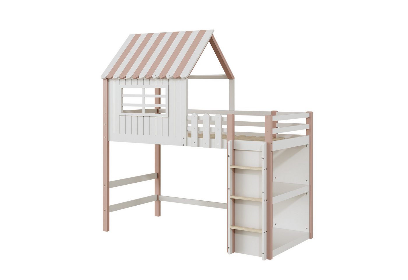 Gotagee Kinderbett Hausbett 90x200 cm Hoch Niedrig Bett Multifunktionsbett Massivholzbett Gotagee Kinderbett Hausbett 90x200 cm Hoch Niedrig Bett Multifunktionsbett Massivholzbett von Gotagee