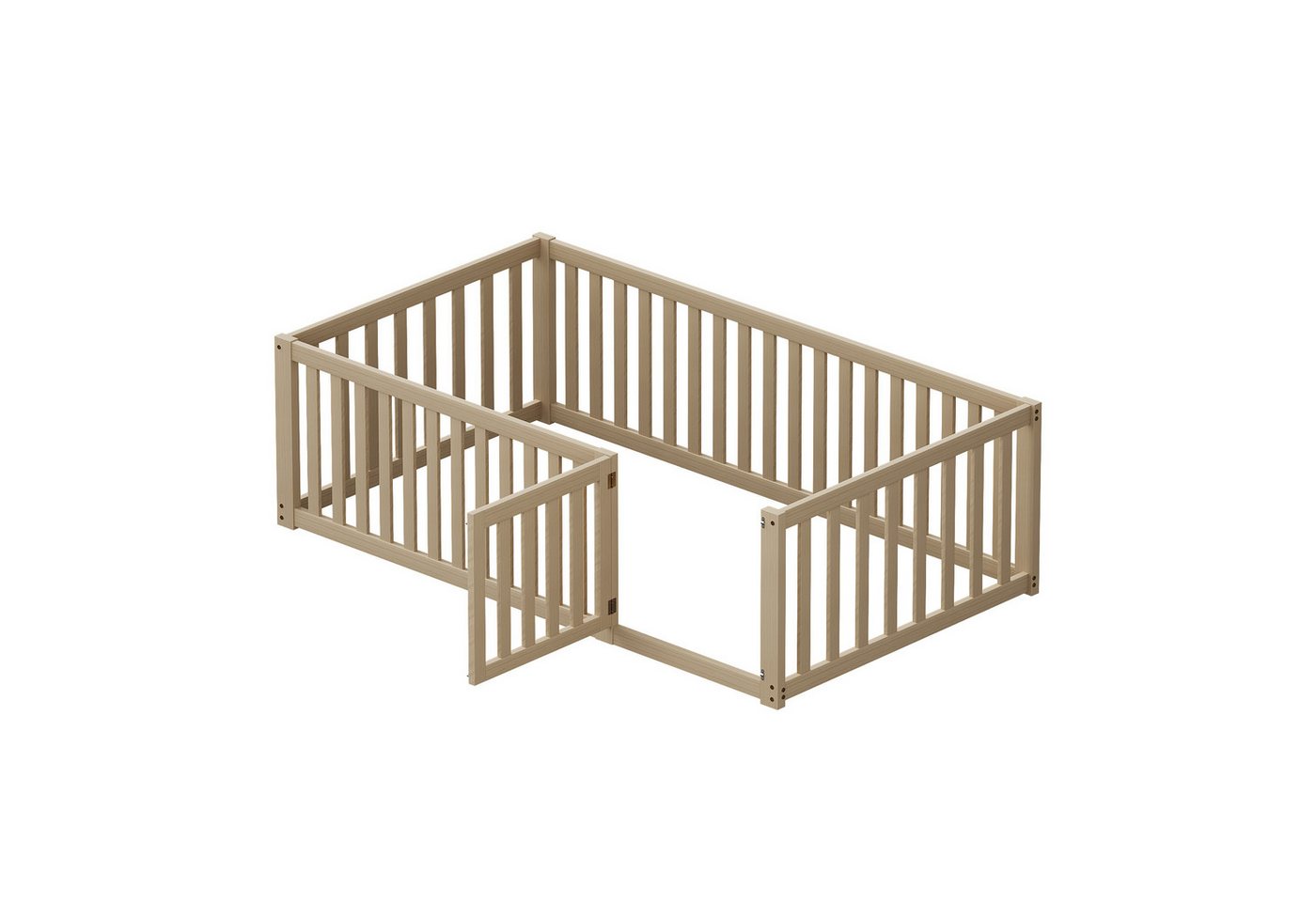 Gotagee Kinderbett Modulbett Flachbett Zaunbett Modernes Design Holzbett Gästebett Natur Gotagee Kinderbett Modulbett Flachbett Zaunbett Modernes Design Holzbett Gästebett Natur von Gotagee