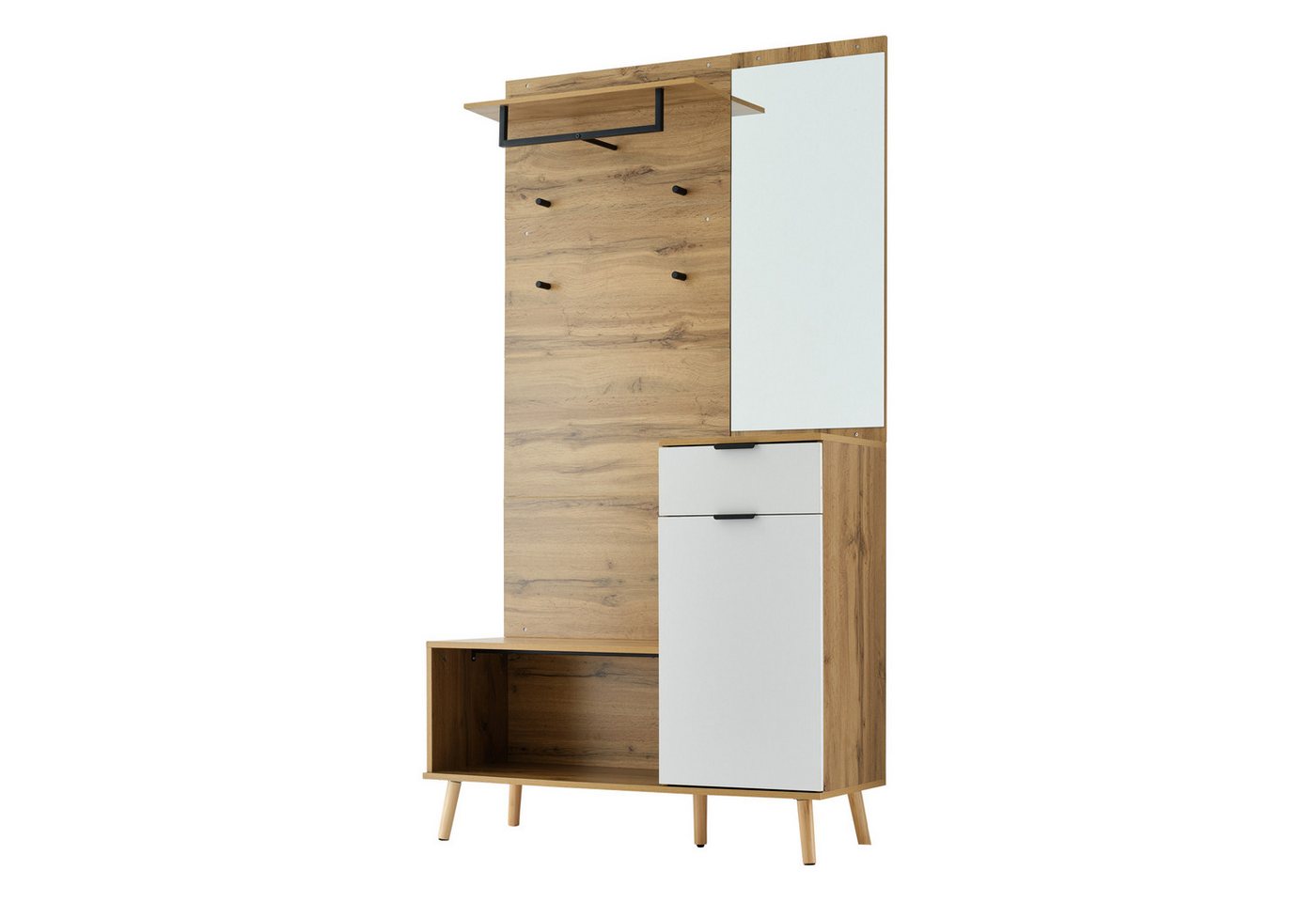 Gotagee Kleiderschrank Garderobenmöbel Multifunktionsschrank Haushaltsschrank Schließfächer Gotagee Kleiderschrank Garderobenmöbel Multifunktionsschrank Haushaltsschrank Schließfächer von Gotagee