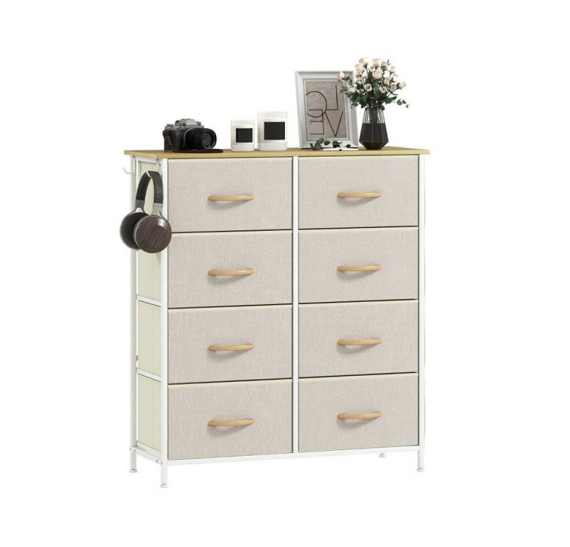 Gotagee Kommode Aufbewahrungsschrank mit 8 Stoffschubladen Flurschrank Beistellschrank Gotagee Kommode Aufbewahrungsschrank mit 8 Stoffschubladen Flurschrank Beistellschrank von Gotagee