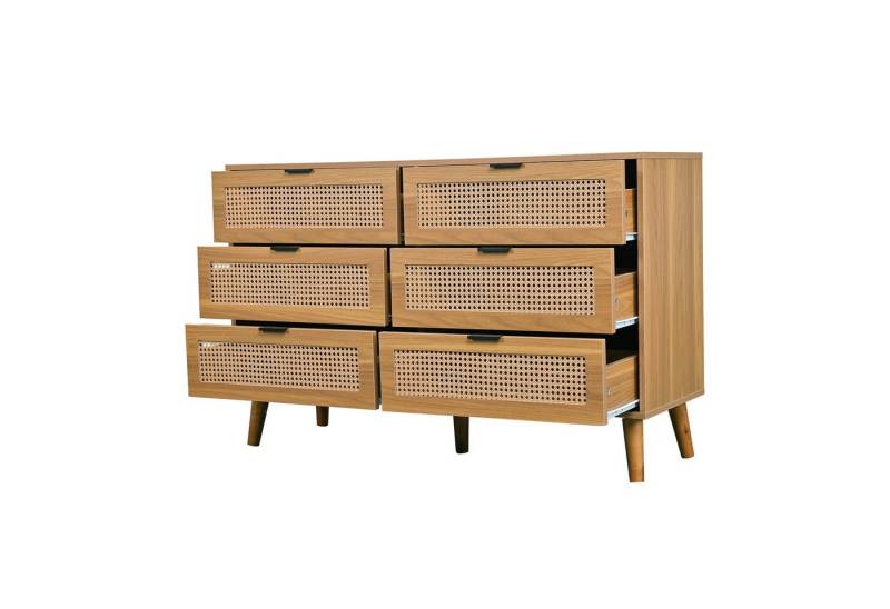 Gotagee Kommode Highboard Schließfächer Schubladenschrank Sideboard Beistellschrank von Gotagee