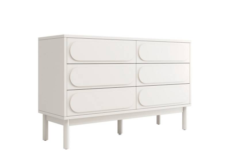 Gotagee Kommode Schubladenkommode Modern Esszimmerschrank Verstellbare Füße Anrichte, Geeignet Für Schlafzimmer, Wohnzimmer, Esszimmer von Gotagee