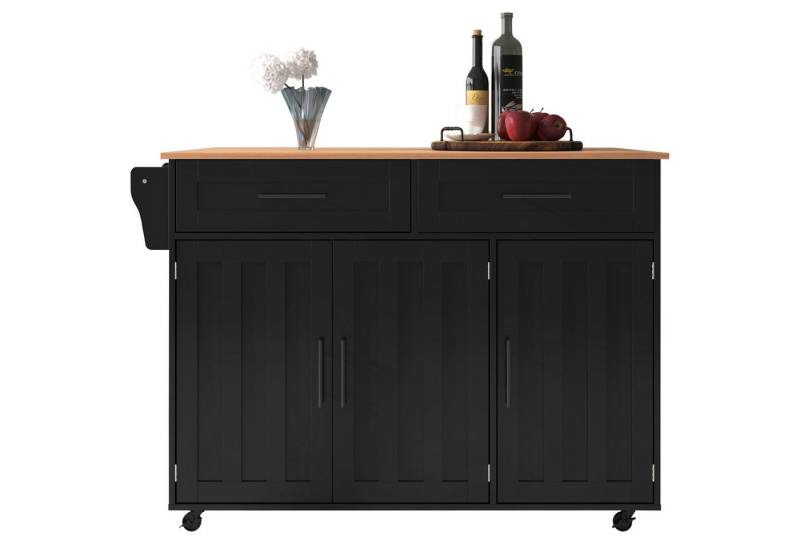 Gotagee Kücheninsel Esstischwagen Anrichte mit Klapptischplatte Speisewagen Sideboard Gotagee Kücheninsel Esstischwagen Anrichte mit Klapptischplatte Speisewagen Sideboard von Gotagee