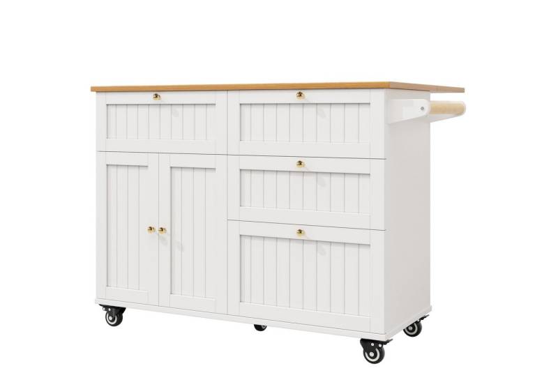 Gotagee Kücheninsel Moderne Kücheninsel Küchenschrank Buffetschrank Speisewagen Esstisch, Multifunktionaler Esstisch mit Stauraum. von Gotagee