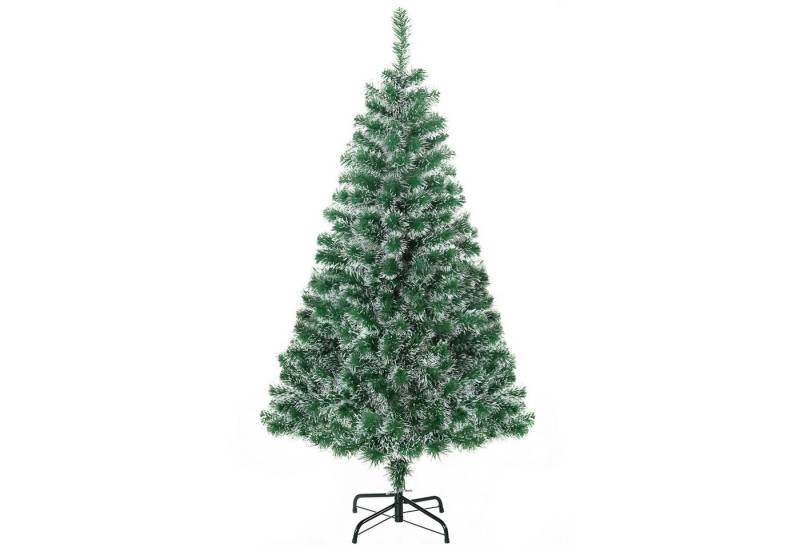 Gotagee Künstlicher Weihnachtsbaum Künstlicher Tannenbaum Christbaum 150cm Weihnachtsbaum 416 Astspitzen, für festliche Dekoration von Gotagee