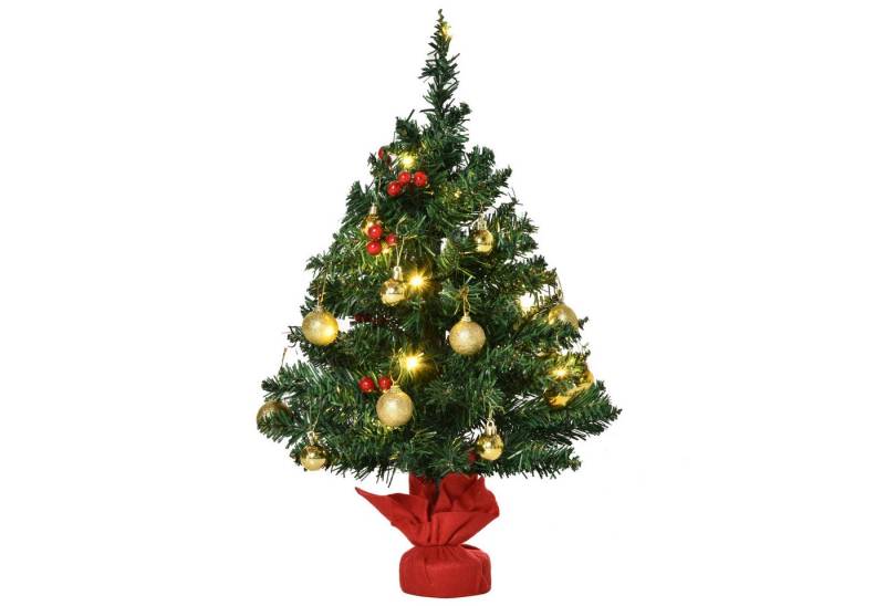 Gotagee Künstlicher Weihnachtsbaum Mini Tannenbaum Christbaum Weihnachtsbaum LED und Stechpalmenbeerdekor Gotagee Künstlicher Weihnachtsbaum Mini Tannenbaum Christbaum Weihnachtsbaum LED und Stechpalmenbeerdekor von Gotagee