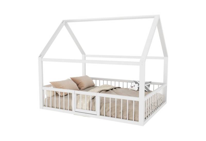 Gotagee Metallbett Hausbett Flachbett Eisenbett Kinderbett Einzelbett Brüstung Weiß Gotagee Metallbett Hausbett Flachbett Eisenbett Kinderbett Einzelbett Brüstung Weiß von Gotagee