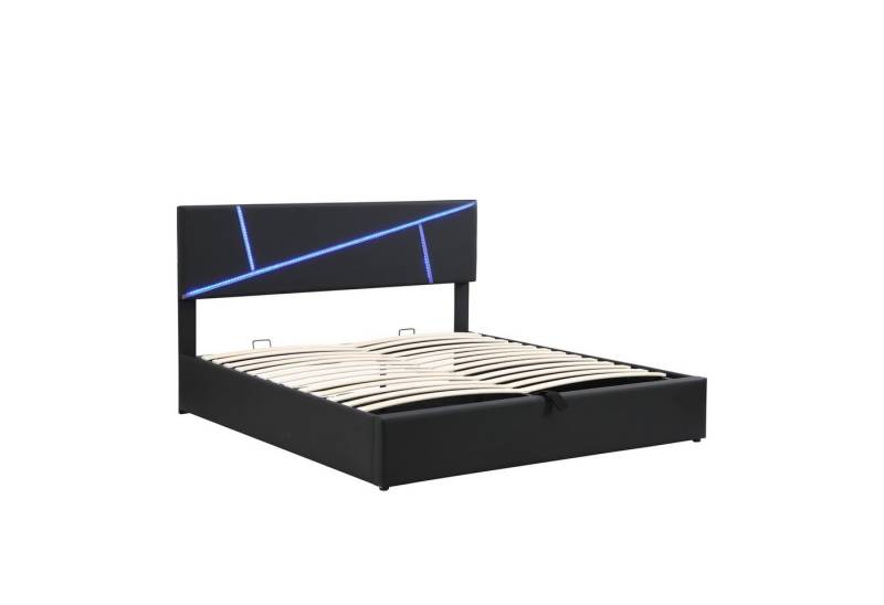 Gotagee Polsterbett 140 x 200 cm Doppelbett Multifunktionsbett ohne Matratze Jugendbett von Gotagee