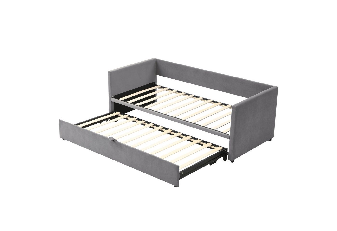 Gotagee Polsterbett Ausziehbares Schlafsofa mit Lattenrosten Multifunktionsbett Samtstoff Gotagee Polsterbett Ausziehbares Schlafsofa mit Lattenrosten Multifunktionsbett Samtstoff von Gotagee
