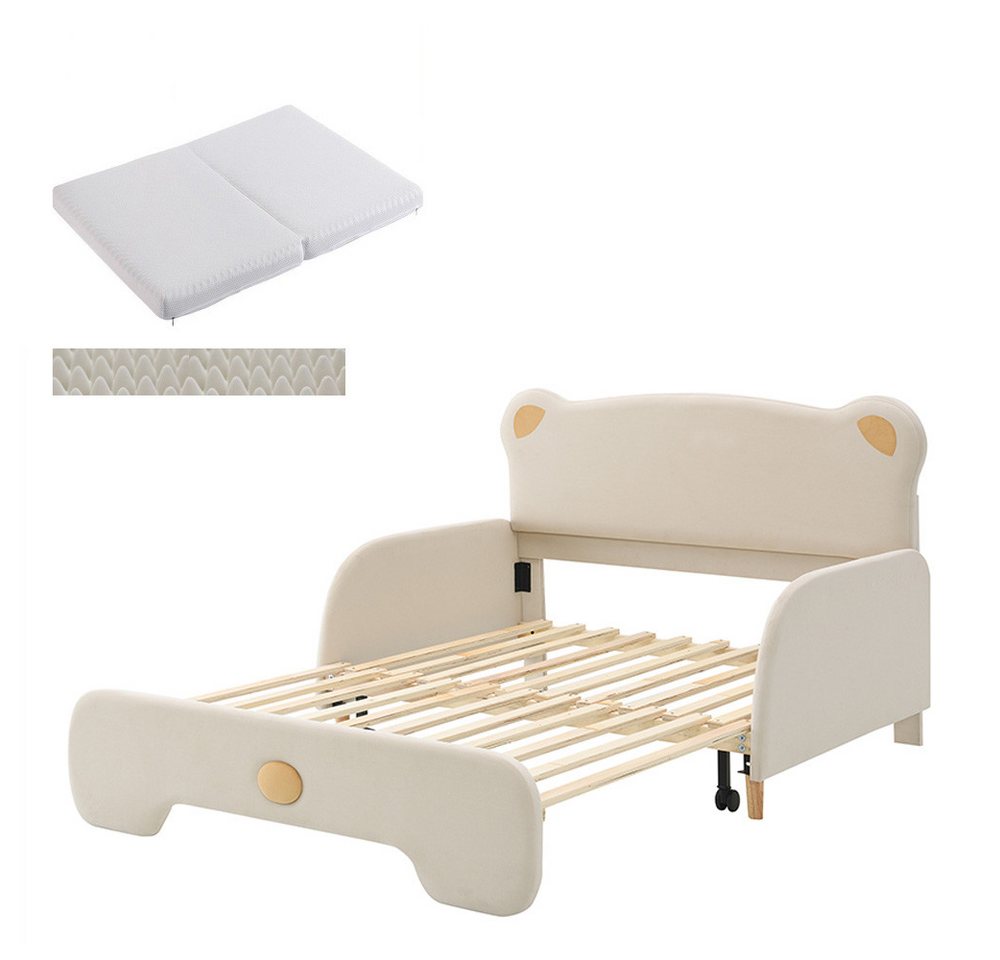Gotagee Polsterbett Doppelbett Kinderbett Tagesbett Ausziehbett Mit Matratze flaches Bett Gotagee Polsterbett Doppelbett Kinderbett Tagesbett Ausziehbett Mit Matratze flaches Bett von Gotagee