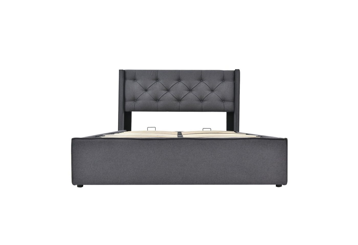 Gotagee Polsterbett Doppelbett mit Lattenrost Metallrahmen+Stauraum Baumwolle Flaches Bett Gotagee Polsterbett Doppelbett mit Lattenrost Metallrahmen+Stauraum Baumwolle Flaches Bett von Gotagee