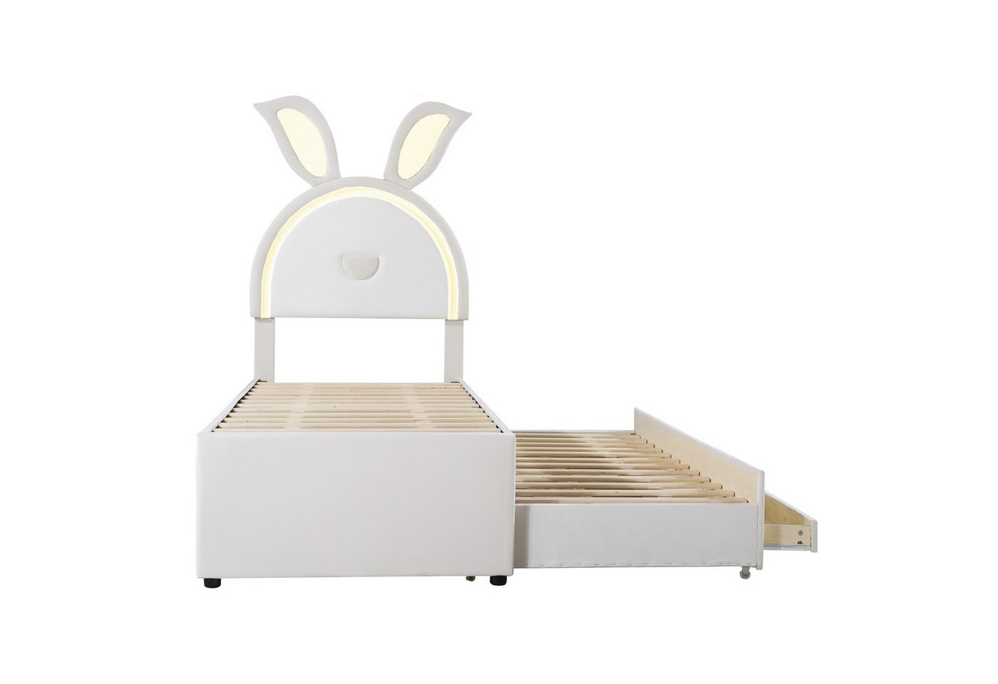 Gotagee Polsterbett Kinderbett Einzelbett-Schlafsofa ausziehbarem Bett Stauraumschublade Gotagee Polsterbett Kinderbett Einzelbett-Schlafsofa ausziehbarem Bett Stauraumschublade von Gotagee