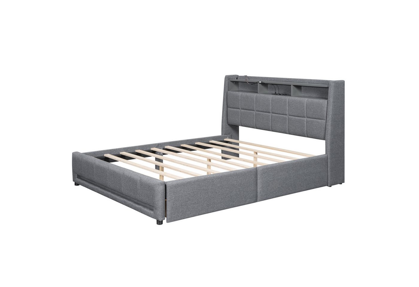 Gotagee Polsterbett Multifunktionsbett Einzelbett APP Fernbedienung LED Licht Steckdosen Gotagee Polsterbett Multifunktionsbett Einzelbett APP Fernbedienung LED Licht Steckdosen von Gotagee