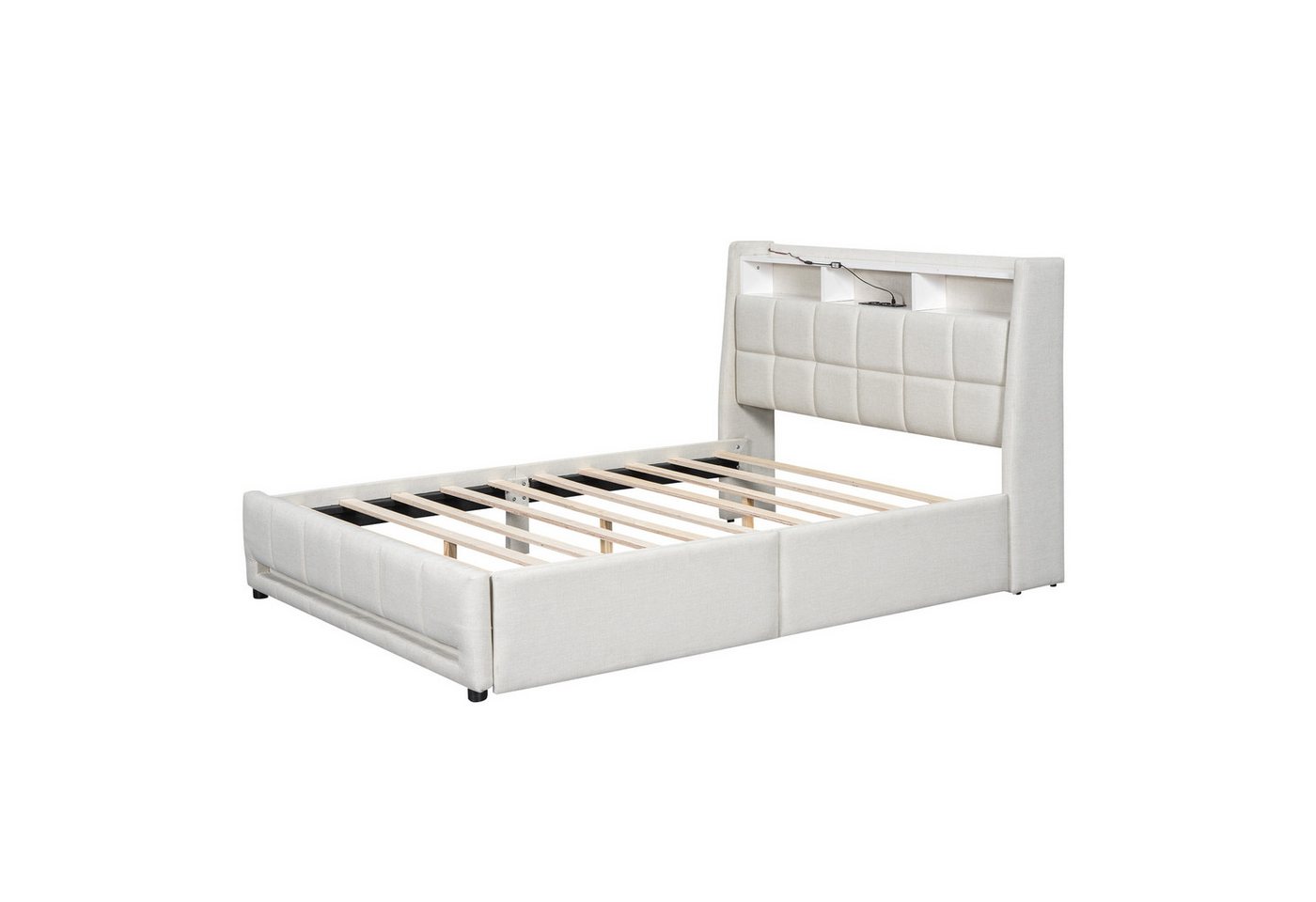 Gotagee Polsterbett Multifunktionsbett Einzelbett APP Fernbedienung LED Licht Steckdosen Gotagee Polsterbett Multifunktionsbett Einzelbett APP Fernbedienung LED Licht Steckdosen von Gotagee