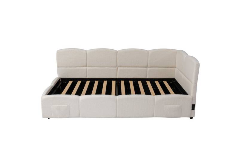 Gotagee Polsterbett Stauraumbett 90x200 cm ohne Matratze Kinderbett Einzelbett Schlafsofa von Gotagee