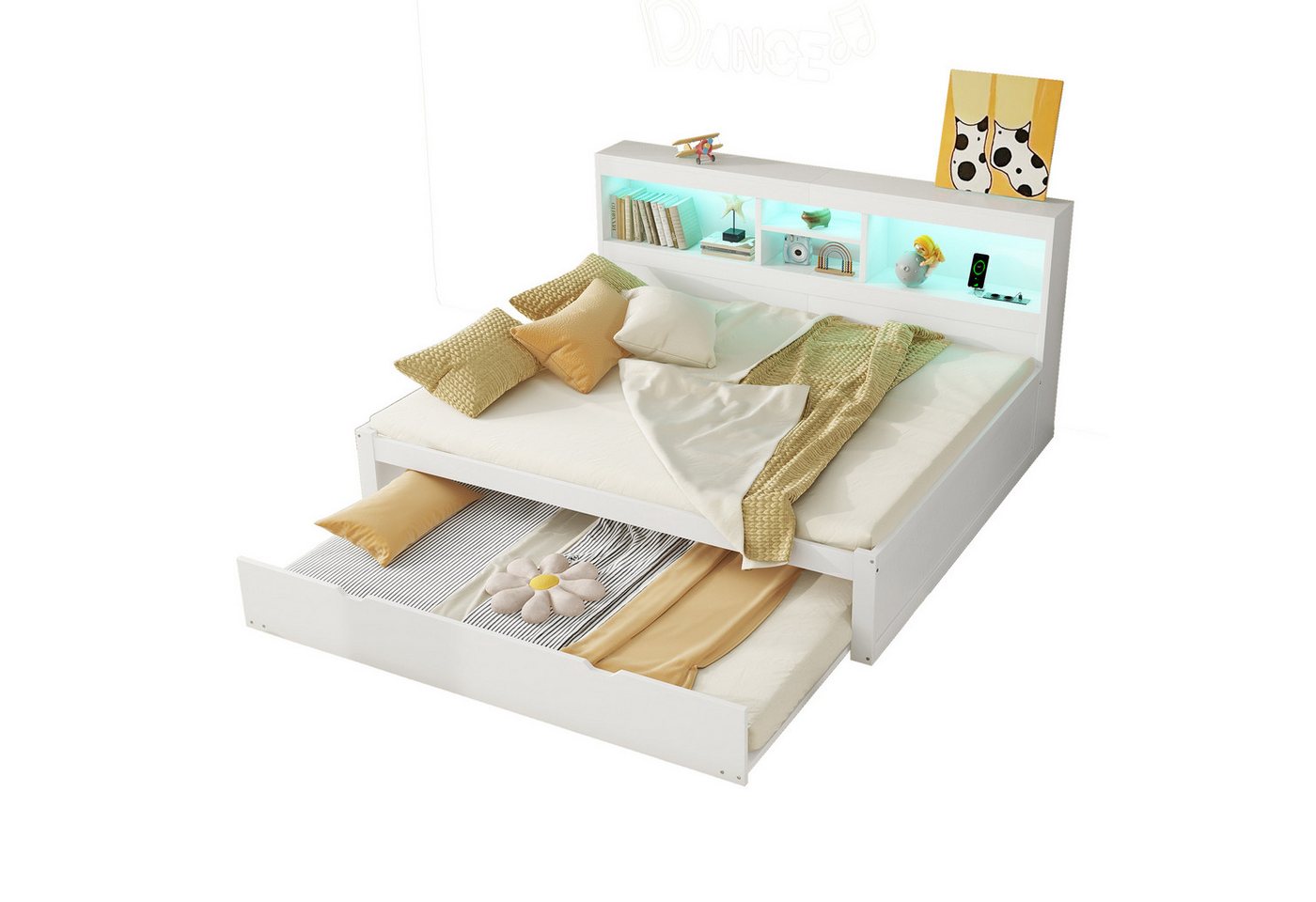 Gotagee Schlafsofa Bett Schlafsofa Tagesbett Schlafcouch Jugendbett Doppelbett Daybett, Ohne Matratze Gotagee Schlafsofa Bett Schlafsofa Tagesbett Schlafcouch Jugendbett Doppelbett Daybett, Ohne Matratze von Gotagee
