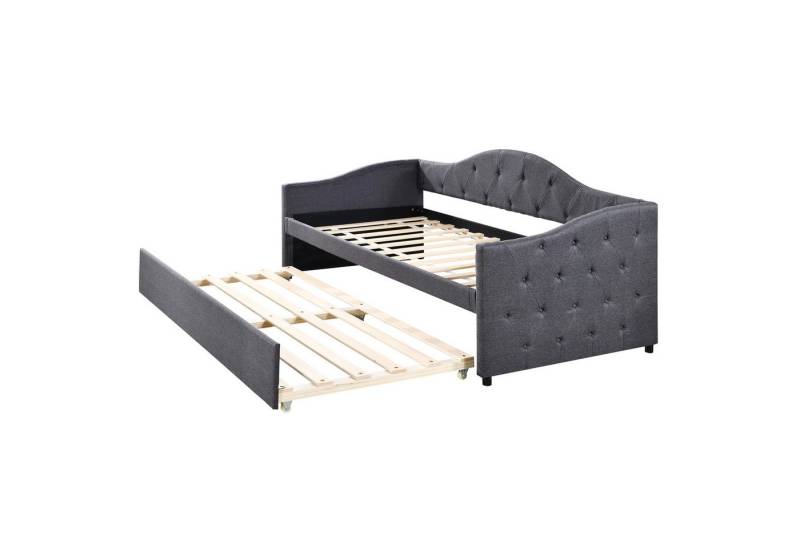 Gotagee Schlafsofa Einzelbett Multifunktionsbett Tagesbett Daybettt mit ausziehbarem Bett von Gotagee