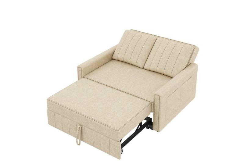 Gotagee Schlafsofa Funktionsbett Polsterbett Klappsofa Tagesbett Gästebett Wohnzimmersofa, ideal für kleine Räume, geeignet für Zuhause oder Wohnheime von Gotagee