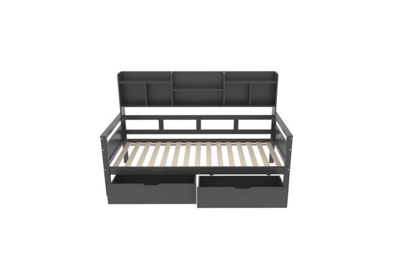 Gotagee Schlafsofa Kinderbett 90x200 cm Jugendbett Einzelbett Massivholzbett flaches Bett von Gotagee