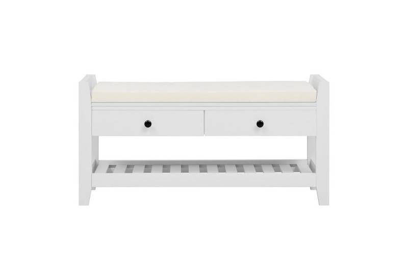 Gotagee Schuhbank Modernes Schuhregal Regal Hocker Lagerregal Bank Schuhwechselstuhl, Moderne Schuhbank mit Sitzfläche und Stauraum Soft Kissen-Oberfläche von Gotagee