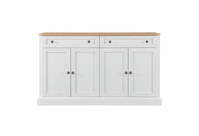 Gotagee Sideboard Buffetschrank Esszimmer Wohnzimmer mit 4 Türen und 2 Schubladen von Gotagee