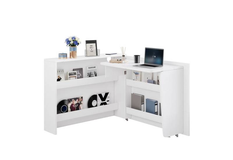 Gotagee Sideboard Faltbarer Schreibtisch 2-in-1 Wohnzimmerschrank Klapptisch Esstisch Gotagee Sideboard Faltbarer Schreibtisch 2-in-1 Wohnzimmerschrank Klapptisch Esstisch von Gotagee