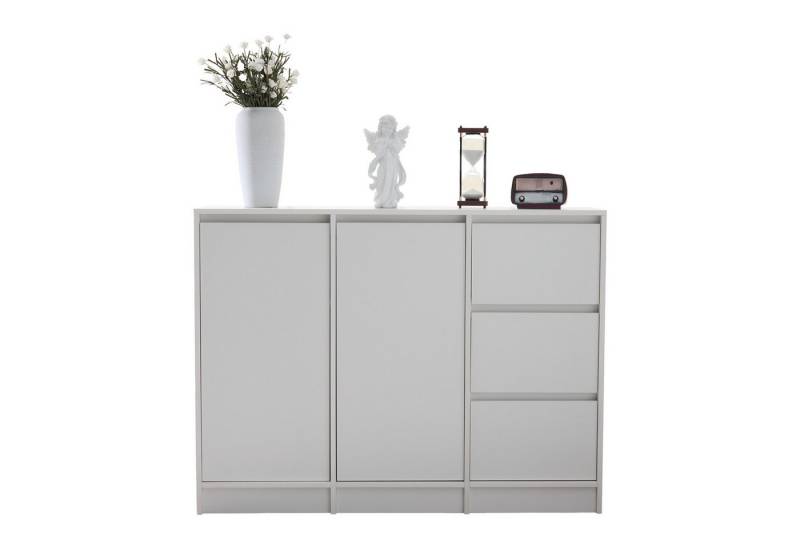 Gotagee Sideboard Kommode Schuhschrank verstellbaren Regal Esszimmer Wohnzimmer von Gotagee