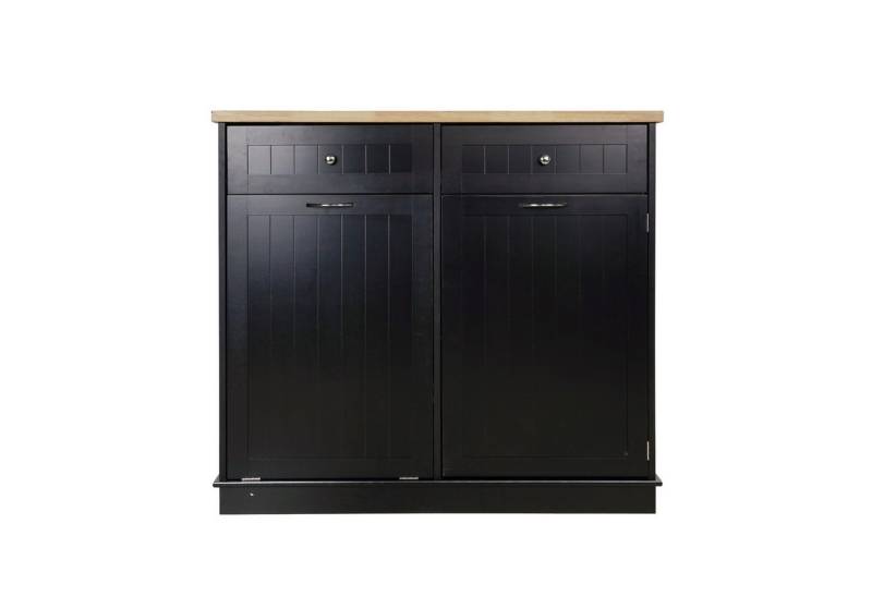 Gotagee Sideboard Küchenschränke 100x35.5x90cm Küchenmöbel Versteckter Abfallbehälter Gotagee Sideboard Küchenschränke 100x35.5x90cm Küchenmöbel Versteckter Abfallbehälter von Gotagee