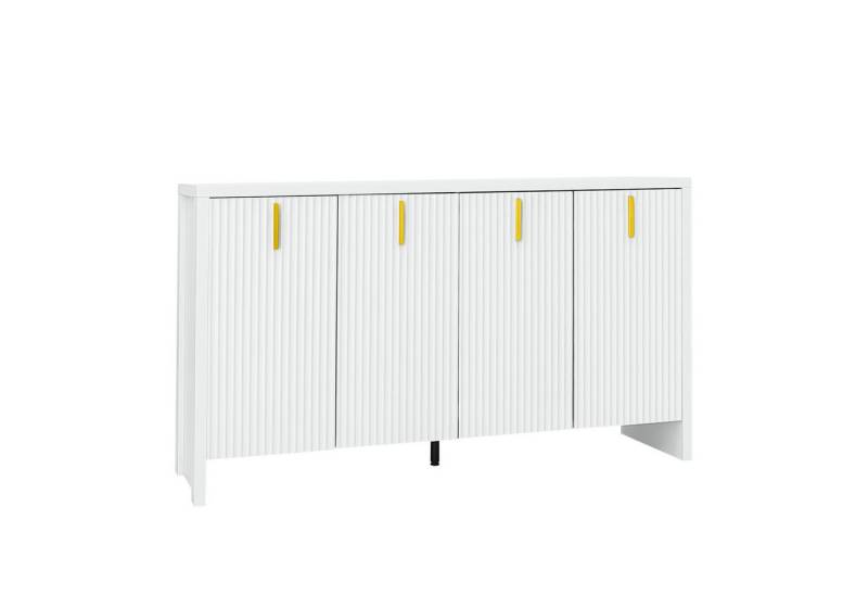 Gotagee Sideboard Schließfächer Schubladenschränke Wohnzimmerschränke 140x80x38cm von Gotagee