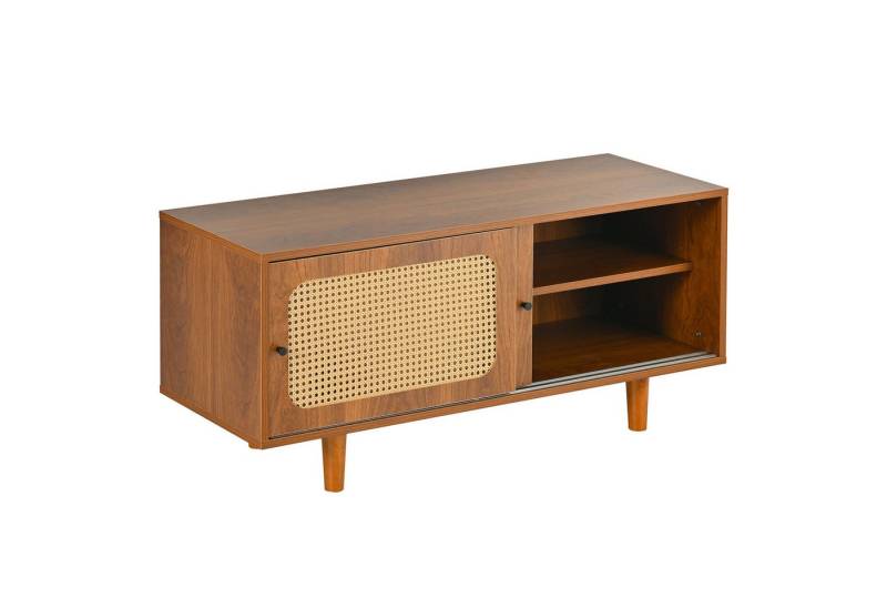 Gotagee Sideboard Wohnzimmermöbel-Set mit Rattan Schuhschrank Seitenschrank Möbelset von Gotagee