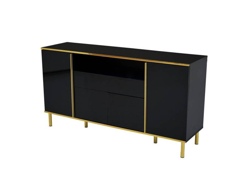 Gotagee Sideboard Wohnzimmerschrank Lagerschränke Seitenschrank Anrichte Kommode Vitrine von Gotagee