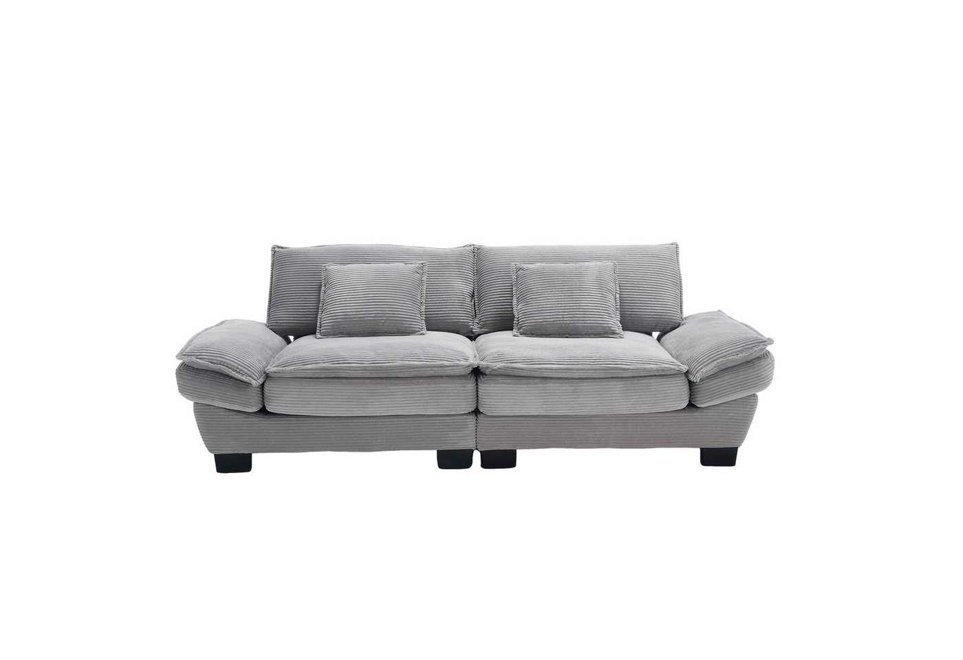 Gotagee Sofa Modernes schlichtes Zweiersofa aus Samt Freizeitsofa mit zwei Kissen, Geeignet für Wohnzimmer, Schlafzimmer und Büro. Gotagee Sofa Modernes schlichtes Zweiersofa aus Samt Freizeitsofa mit zwei Kissen, Geeignet für Wohnzimmer, Schlafzimmer und Büro. von Gotagee