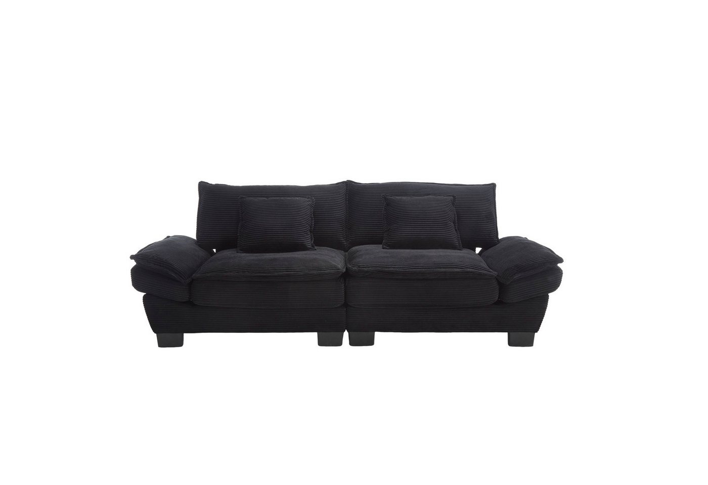Gotagee Sofa Modernes schlichtes Zweiersofa aus Samt Freizeitsofa mit zwei Kissen, Geeignet für Wohnzimmer, Schlafzimmer und Büro. Gotagee Sofa Modernes schlichtes Zweiersofa aus Samt Freizeitsofa mit zwei Kissen, Geeignet für Wohnzimmer, Schlafzimmer und Büro. von Gotagee