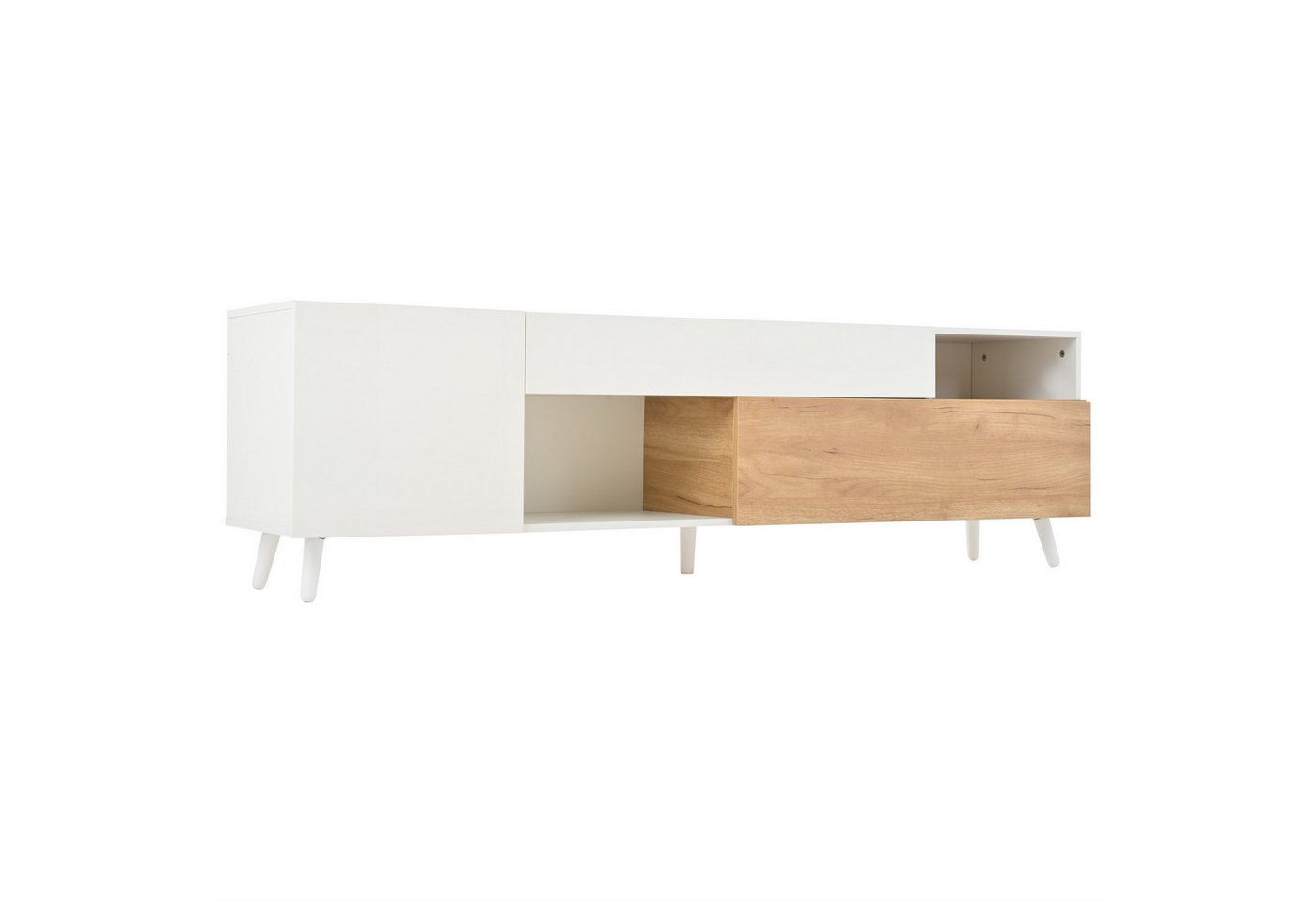 Gotagee TV-Schrank Fernsehtisch 180cm Fernsehschrank Hochglanz-TV-Board Wohnzimmerkommode von Gotagee