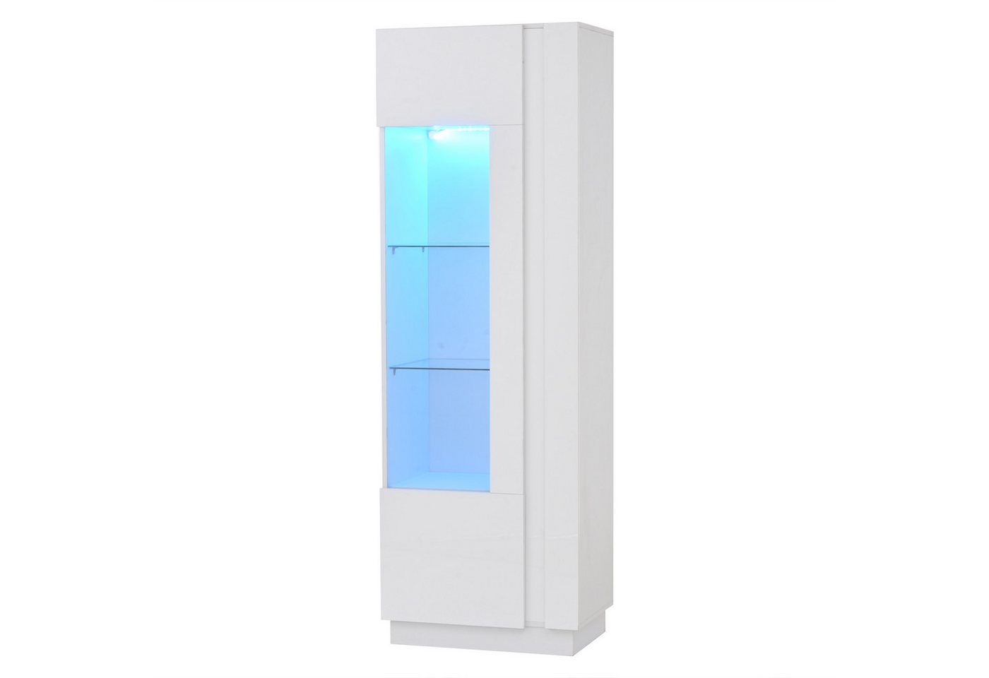 Gotagee Vitrine 180cm Wohnzimmerschrank Hochschrank Highboard Hochglanz Lagerschrank 3 Glasboden,Highboard, Aufbewahrungsschrank Gotagee Vitrine 180cm Wohnzimmerschrank Hochschrank Highboard Hochglanz Lagerschrank 3 Glasboden,Highboard, Aufbewahrungsschrank von Gotagee