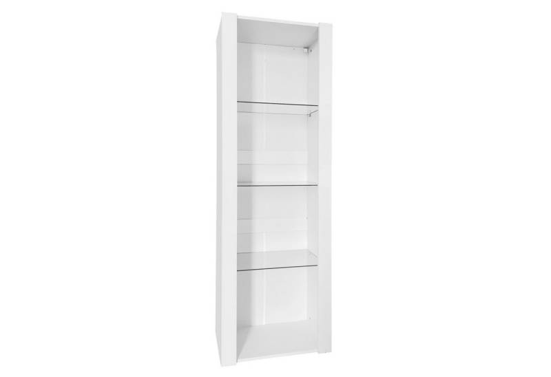 Gotagee Vitrine Hochglanz-Vitrinenschrank Stehschrank Hochschrank Schließfächer von Gotagee