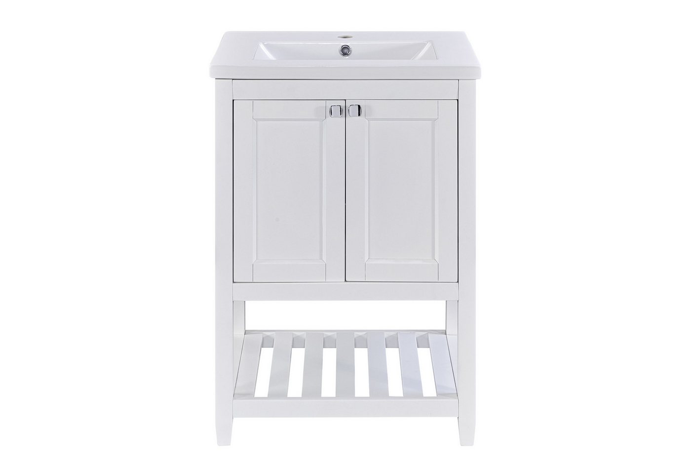 Gotagee Waschbeckenschrank Badmöbel Einzel Waschtisch mit Keramik-Waschbecken Gotagee Waschbeckenschrank Badmöbel Einzel Waschtisch mit Keramik-Waschbecken von Gotagee