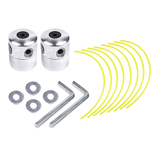 Gotetiso 2 Stücke Aluminium Fadenkopf Rasentrimmerkopf Mähkopf Rasentrimmer Robust Trimmerfaden Freischneider Faden Universal für Freischneide Motorsense Gotetiso 2 Stücke Aluminium Fadenkopf Rasentrimmerkopf Mähkopf Rasentrimmer Robust Trimmerfaden Freischneider Faden Universal für Freischneide Motorsense von Gotetiso