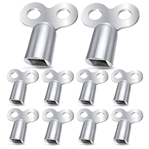 GothicBride 10 x Entlüftungsschlüssel für Heizkörper,Heizung Entlüftungsschlüssel für Alle Heizkörper,5mm Entlüftung,Reduzieren Sie den Lärm und verbessern Sie die Heizeffizienz von GothicBride