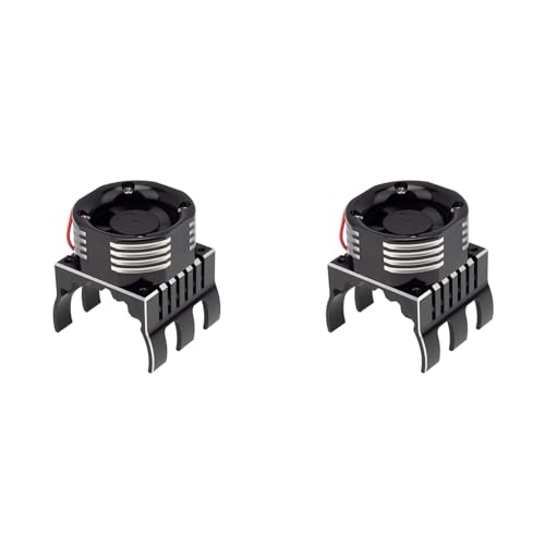 Gotoger 2Stück 42 mm Motor LüFter KüHlung KüHlköRper mit LED Licht zum für 1/10 E- E- Summit Arrma 1/8 Kraton Talion,3 Gotoger 2Stück 42 mm Motor LüFter KüHlung KüHlköRper mit LED Licht zum für 1/10 E- E- Summit Arrma 1/8 Kraton Talion,3 von Gotoger