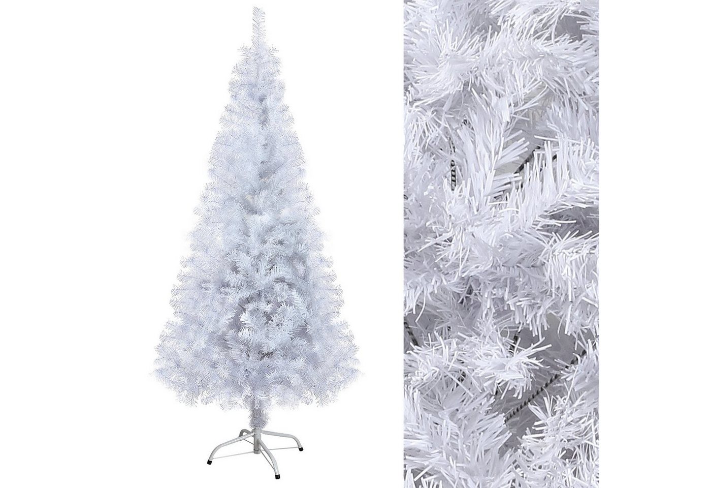 Gotoll Künstlicher Weihnachtsbaum XM007-10, Weiß Tannenbaum künstlicher Weihnachtsbaum Christbaum Metallständer Gotoll Künstlicher Weihnachtsbaum XM007-10, Weiß Tannenbaum künstlicher Weihnachtsbaum Christbaum Metallständer von Gotoll