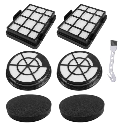 BZ152EF Serie 2 Ersatz HEPA Filter compatible mit Bosch, 2 HEPA + 2 Abluftfilter compatible mit Bosch Staubsauger BGC05A220A, BGC05A320, BGC05A322, BGC05AAA1 von Gotrain