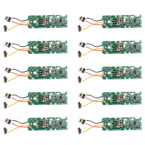 Goufride 10 x Li-Ion-Akku-Ladeleiterplatte für 21,6 V V6 V7 Staubsauger Goufride 10 x Li-Ion-Akku-Ladeleiterplatte für 21,6 V V6 V7 Staubsauger von Goufride