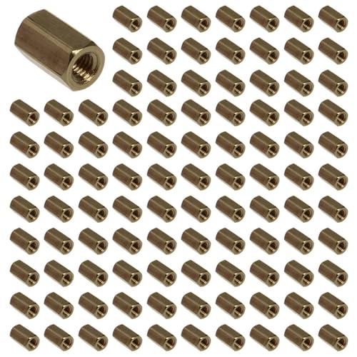 Goufride 1000X Metall Hex M3 Innengewinde Standoff PCB Spacer 8mm Koerper von Goufride